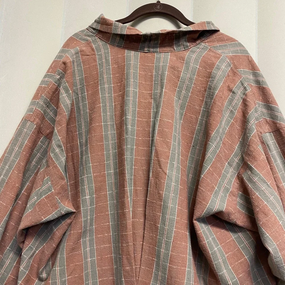 Vintage Issey Miyake Women's Top Medium Funnel Neck Lagenlook 80s 90s Designer - Picture 7 of 12